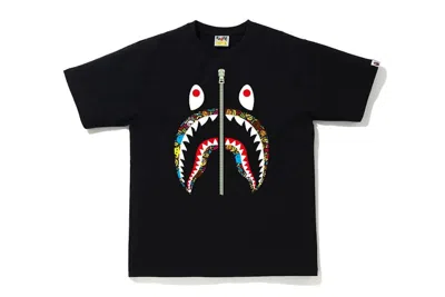 Pre-owned Bape Men's  Milo Banana Pool Shark T-shirt In Black