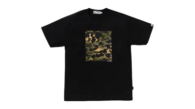Pre-owned Bape Men's  Mixed 1st Camo Legacy Tee Shirt In Black