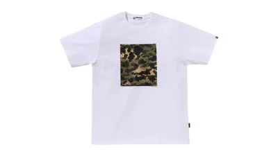 Pre-owned Bape Men's  Mixed 1st Camo Legacy Tee Shirt In White