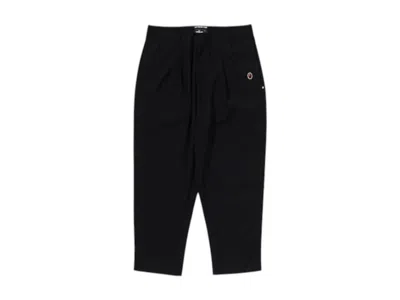 Pre-owned Bape Men's  Mr Bathing Ape Tack Chino Pants In Black