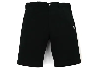 Pre-owned Bape Men's  One Point Chino Shorts In Black