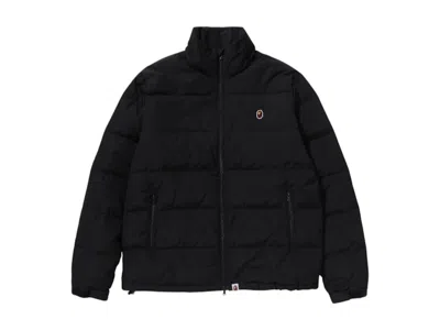 Pre-owned Bape Men's  One Point Down Jacket In Black