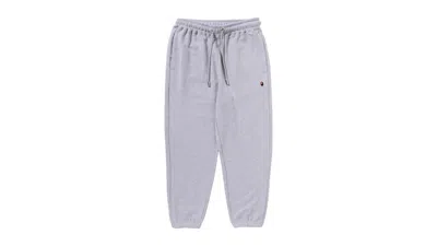 Pre-owned Bape Men's  One Point Relaxed Fit Sweat Pants In Gray