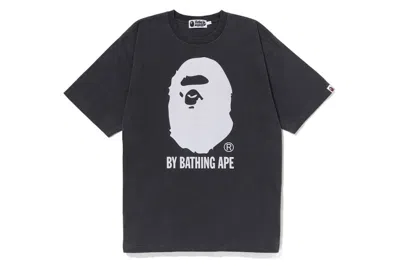 Pre-owned Bape Men's  Overdye By Bathing Ape Relaxed Fit Tee Shirt In Black