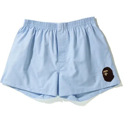 Pre-owned Bape Men's  Oxford Boxers In Sax