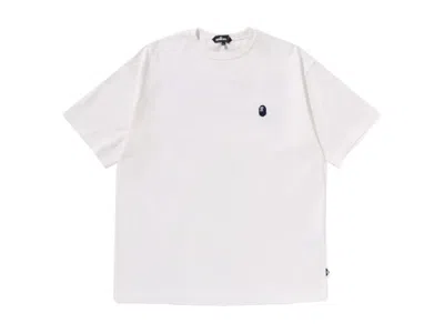 Pre-owned Bape Men's  Print I Tee Shirt In White