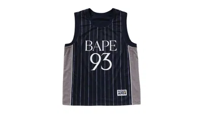 Pre-owned Bape Men's  Reversible Logo Tank Top In Black