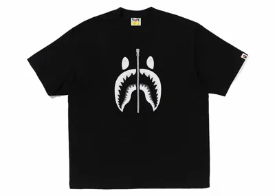 Pre-owned Bape Men's  Shark I Tee Shirt In Black