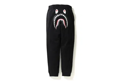 Pre-owned Bape Men's  Shark Slim Sweat Pants In Black
