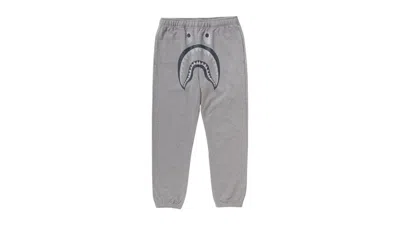 Pre-owned Bape Men's  Shark Sweatpants In Gray