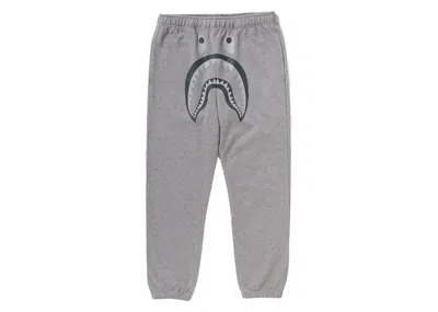 Pre-owned Bape Men's  Shark Sweatpants In Grey