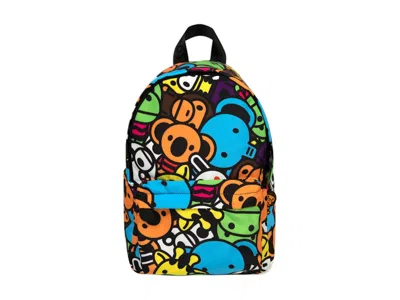 Pre-owned Bape Men's  Soft Mini Backpack In Sky Blue