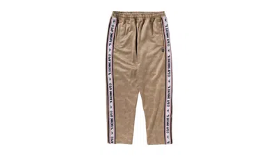Pre-owned Bape Men's  Solid Camo One Point Relaxed Fit Sweatpants In Beige In Sand