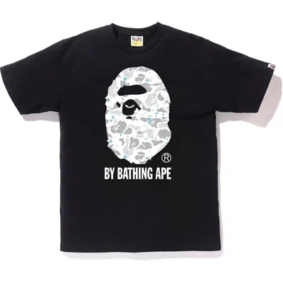 Pre-owned Bape Men's  Space Camo By Bathing Tee Shirt (ss19) In Black