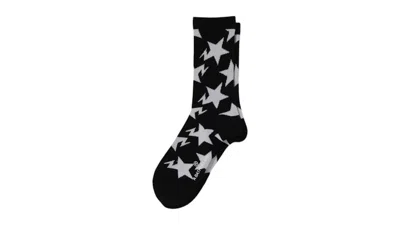 Pre-owned Bape Men's  Sta Pattern Socks (ss25) In Black