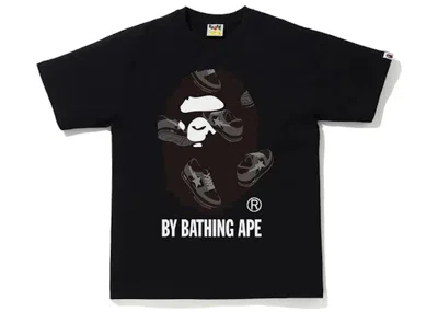 Pre-owned Bape Men's  Sta Random By Bathing Ape Tee Shirt In Black