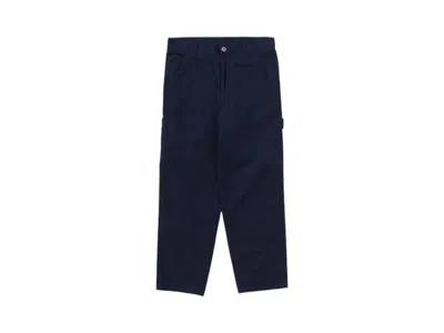 Pre-owned Bape Men's  Sta Work Pants In Navy Blue