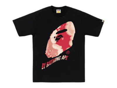 Pre-owned Bape Men's  Tie Dye Twist By Bathing Ape Tee Shirt In Black