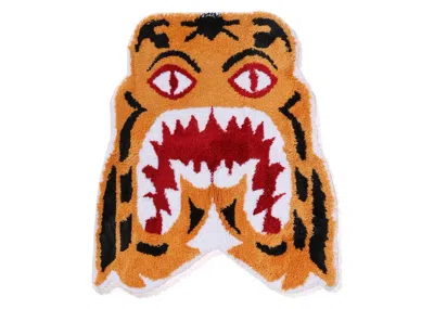 Pre-owned Bape Men's  Tiger Rug In Orange
