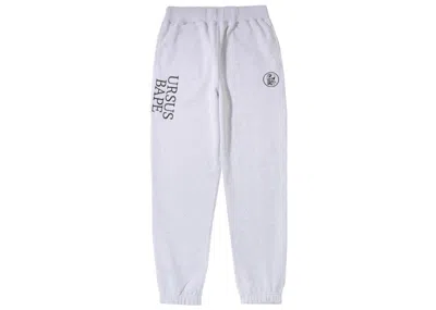 Pre-owned Bape Men's  Ursus Sweatpants In Gray