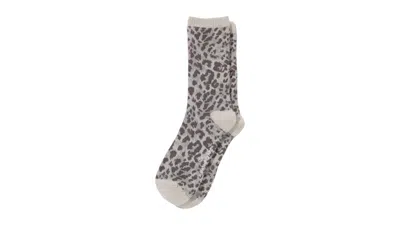Pre-owned Bape Men's  Wild Leopard Pattern Socks In Gray