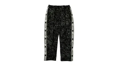 Pre-owned Bape Men's  X 88rising Glow In The Dark Camo Track Pants In Black
