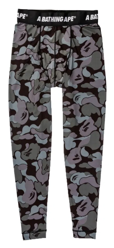 Pre-owned Bape Men's  X Adidas Sb Tights In Black