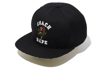 Pre-owned Bape Men's  X Coach Baseball Cap In Black