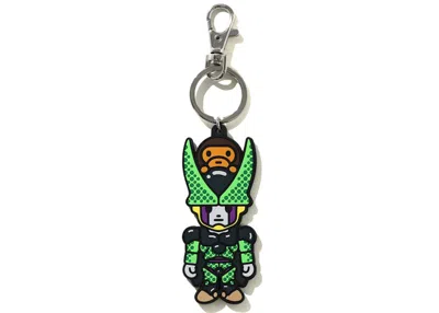 Pre-owned Bape Men's  X Dragon Ball Z Baby Milo Cell & Cell Jr Keychain