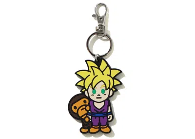 Pre-owned Bape Men's  X Dragon Ball Z Baby Milo Son Gohan Keychain