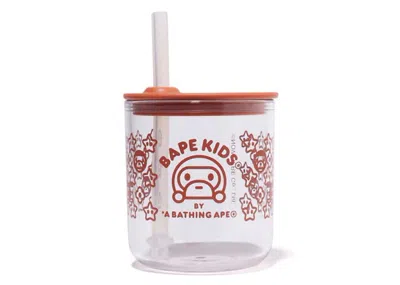 Pre-owned Bape Men's  X Kinto Baby Milo Straw Cup In Orange