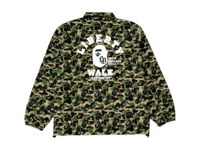 Pre-owned Bape Men's  X Lbwk Coach Jacket In Camo