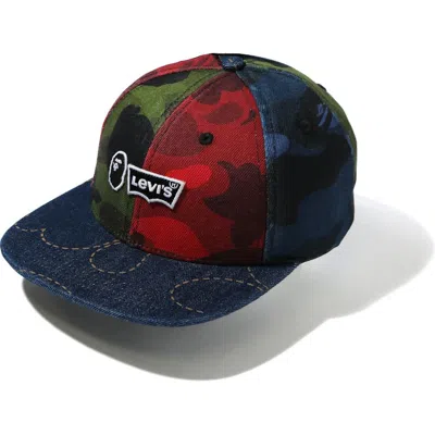Pre-owned Bape Men's  X Levi's Camo Cap