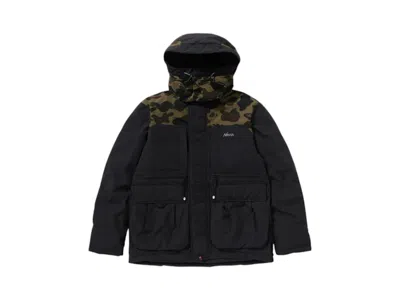 Pre-owned Bape Men's  X Nanga Hinoc Down Jacket In Black
