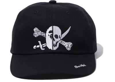Pre-owned Bape Men's  X Neighborhood Ape & Skull Cap In Black