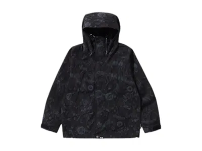 Pre-owned Bape Men's  X Neighborhood Snowboard Ii Jacket In Black