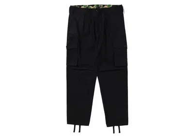 Pre-owned Bape Men's  X Ovo 6 Pocket Pants In Black