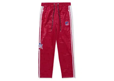 Pre-owned Bape Men's  X Russell Track Pants In Red