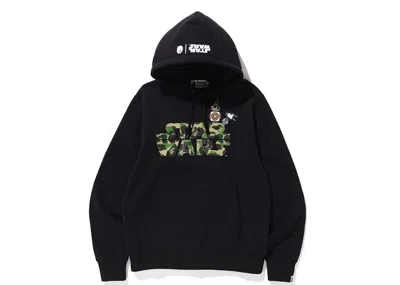 Pre-owned Bape Men's  X Star Wars Bb8 & Do Pullover Hoodie In Black