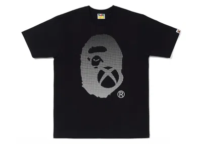 Pre-owned Bape Men's  X Xbox Ape Head I Tee Shirt In Black