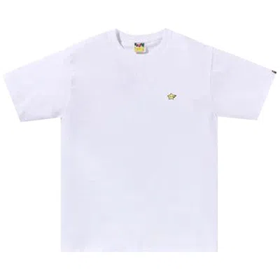 Pre-owned Bape Milo  Sta One Point Tee 'white' | Men's Size S