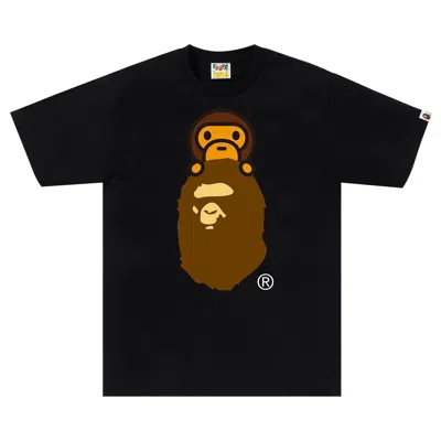 Pre-owned Bape Milo On Ape Head Tee 'black' | Men's Size Xxl