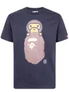 Bape Milo On Ape Head Tee M T-shirt In Multi
