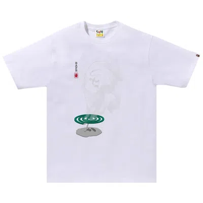 Pre-owned Bape Mosquito Coil Ape Head Tee 'white' | Men's Size Xxl