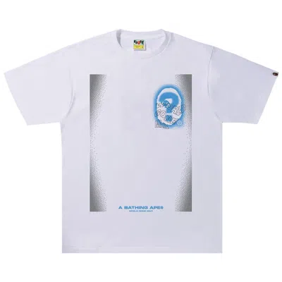 Pre-owned Bape Multi Logo #3 Tee 'white' | Men's Size M