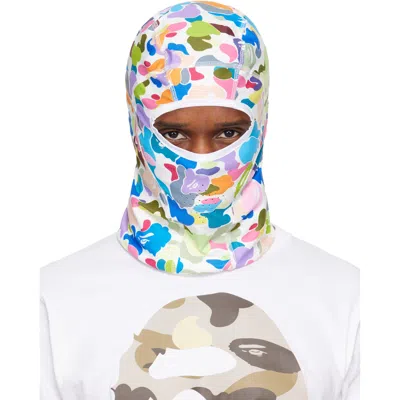 Bape Multicolor Camo Balaclava In Multi 106901914