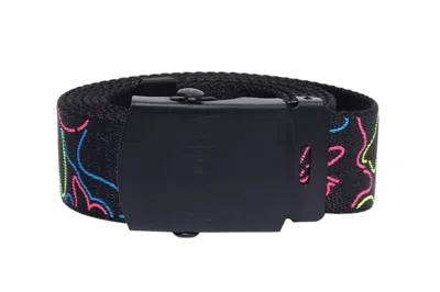 Pre-owned Bape Neon Camo Gi Belt