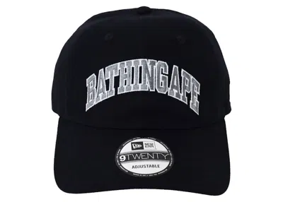 Pre-owned Bape New Era Bathing Ape 9twenty Cap In Navy Blue