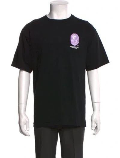 Pre-owned Bape New York Liberty Tee Graphic Print T-shirt In Black