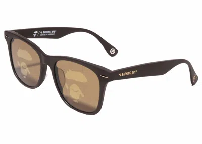 Pre-owned Bape No. 13 Sunglasses In Brown